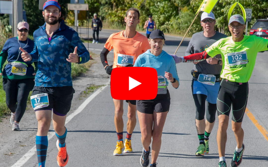 The County Marathon – extended aerial video