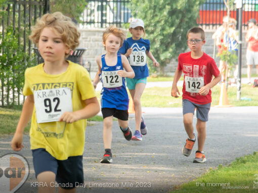 Canada Day Limestone Mile 2023 ~ Kids U9 Race